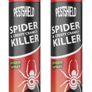 Pestshield Spider & Creepy Crawly Insect Killer Spray – 2 Pack | 200ml Each, Home Pest Control