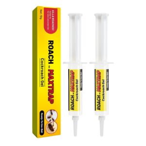 Cockroach Killer Gel Bait – Powerful Roach Trap & Eliminator, Long-Lasting Indoor Cockroach Control