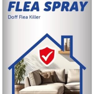 Quebec Household Flea Spray 500ml – Flea, Tick, Bed Bug & Insect Control for Indoor Home Use