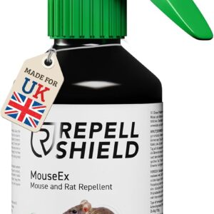 RepellShield Rat & Mouse Repellent Spray – 250ml | Peppermint Oil, Pet & Family Safe